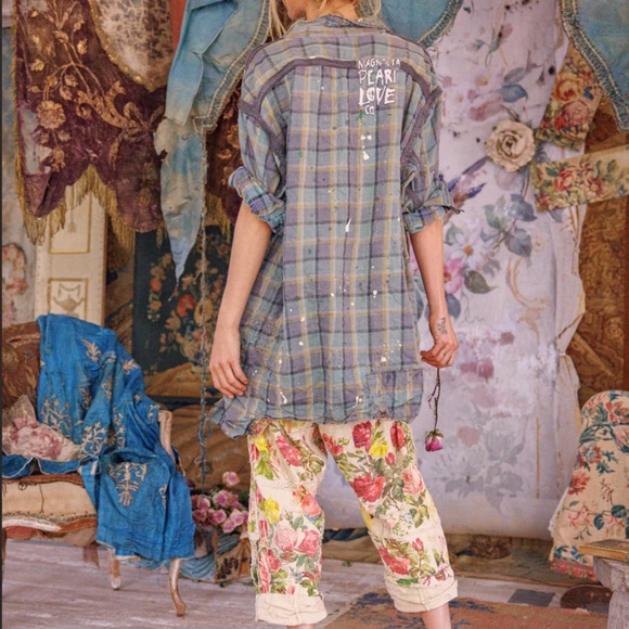 🤠MAGNOLIA PEARL CHECK ADISON WORKSHIRT🤠 - Picture 4 of 6